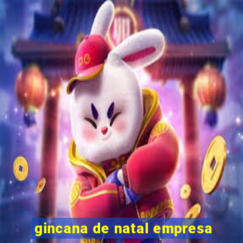 gincana de natal empresa